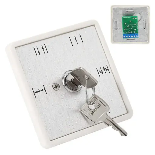 [212N2OYGE10] DORMAKABA ES200 PROGRAM SELECTOR WITH KEY